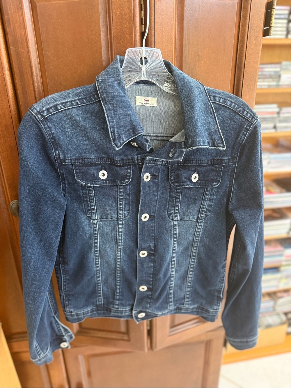 AG Adriano Goldschmied Dark Blue Denim Jacket